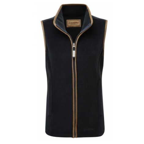 Schoffle Lyndon Ladies Fleece Gilet Navy 1