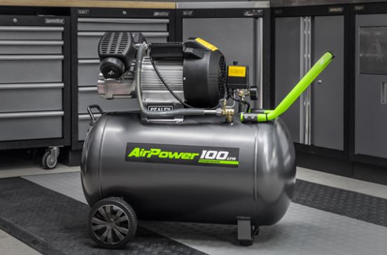 Sealey 100L V-Twin Direct Drive Air Compressor 3hp 4