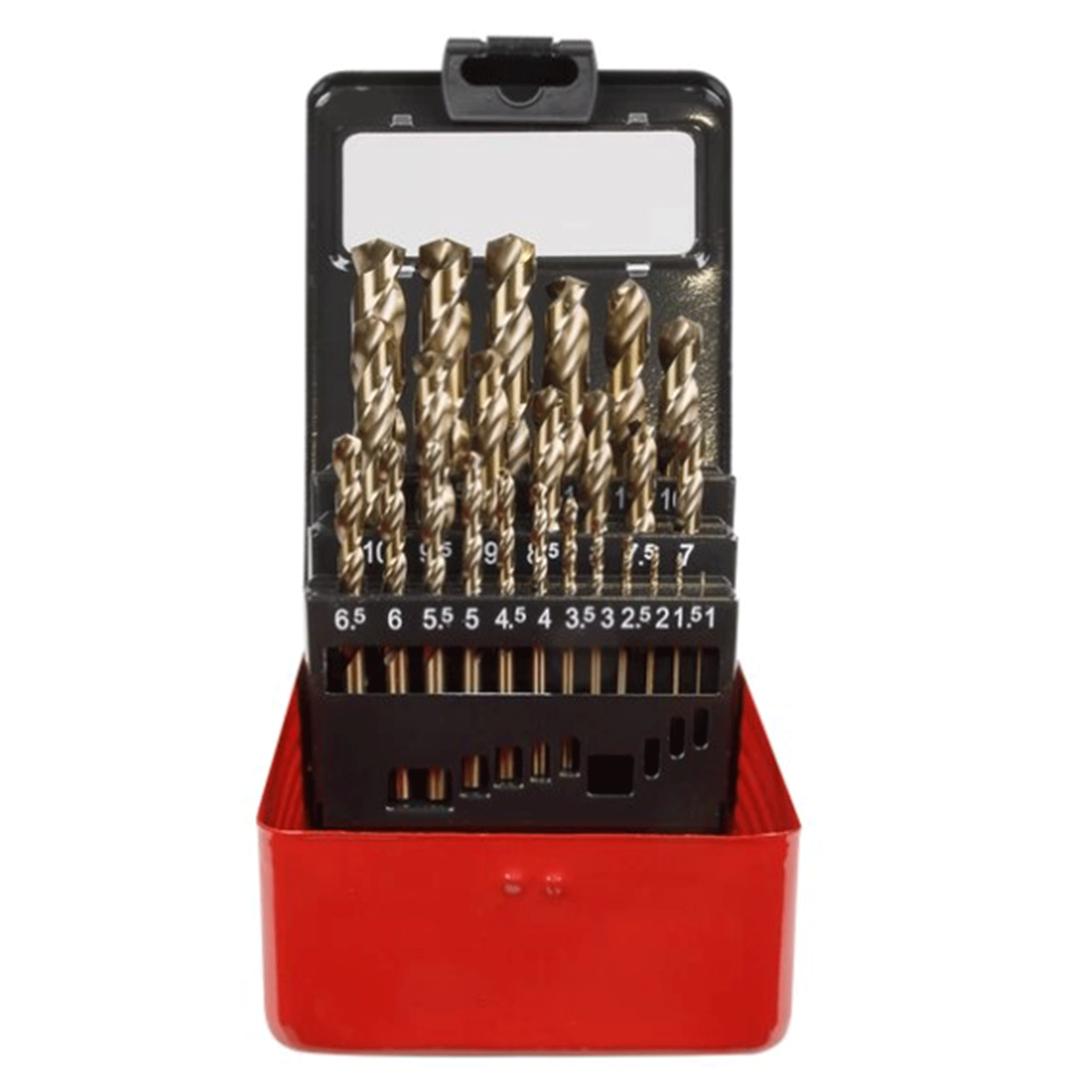 Sealey 25pc HSS Cobalt Drill Bit Set AK4702