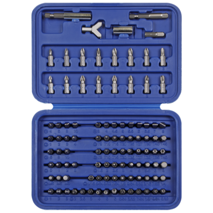 Sealey AK2100 100pc Power Tool-Security Bit Set