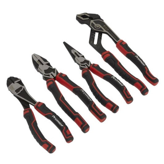Sealey AK8378 4pc High Leverage Pliers Set 1