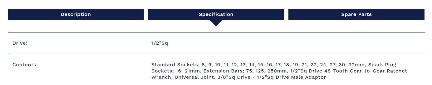 Sealey AK8992 26pc Half Inch Sq Drive Socket Set 5