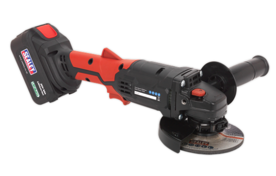 Sealey CP20VAG Lithium-Ion Cordless Angle Grinder with Charger 3