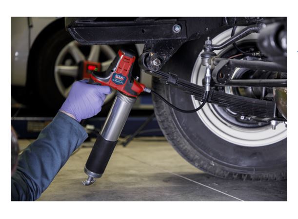 Sealey CPG8V Cordless Grease Gun with Battery & Charger 3