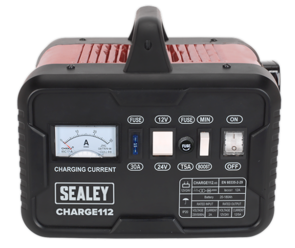 Sealey Charge112 Battery Charger 16A 12-24V 230V 2