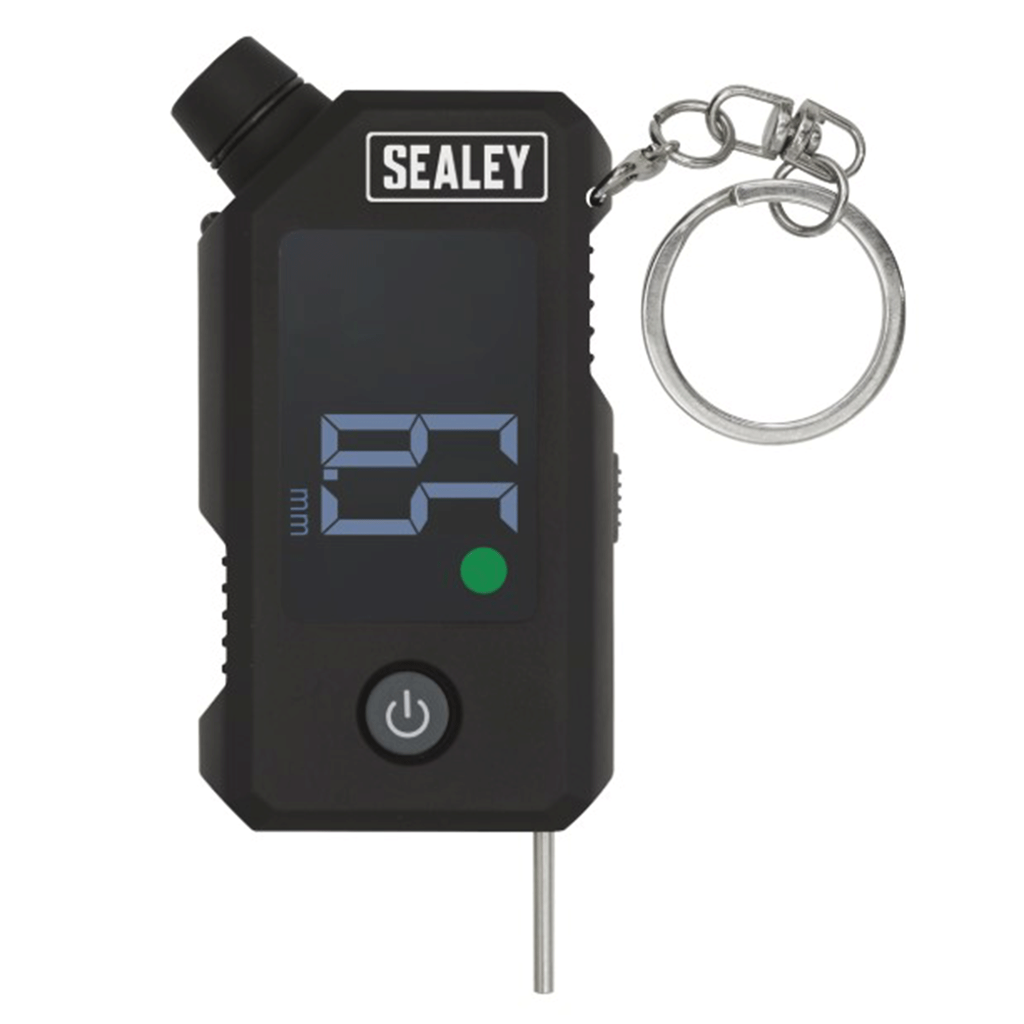 Sealey Digital Tyre Pressure & Tread Depth Gauge with LED