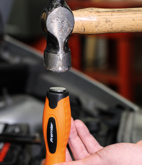 Sealey Hammer-Thru 8 piece Screwdriver Hi-Vis Set 2