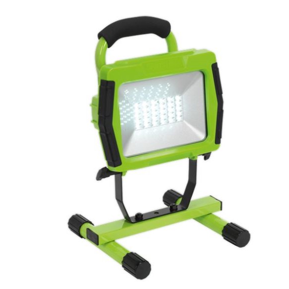 Sealey LED109C Recharegable Portable Floodlight 10W SMD LED 1