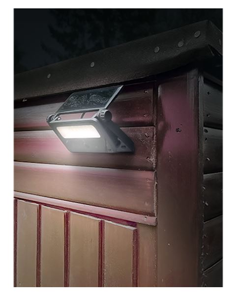 Sealey LED16S 16W Extra-Slim Solar Floodlight with Wall Bracket 2