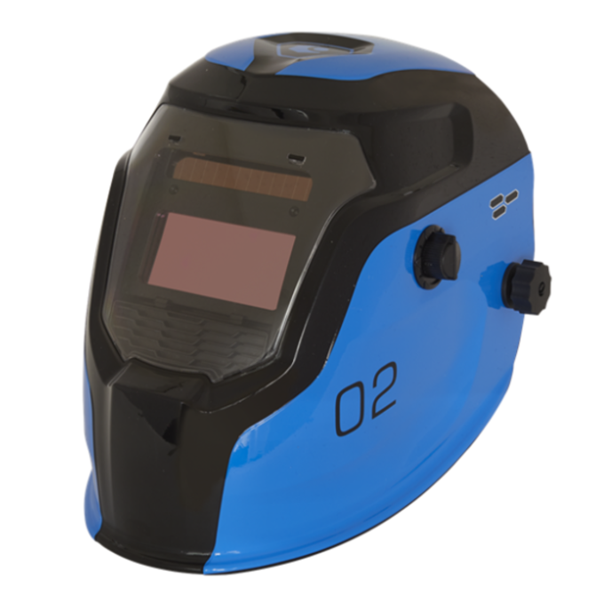 Sealey PWH2 Auto Darkening Welding Helmet Shade 9-13 - Blue