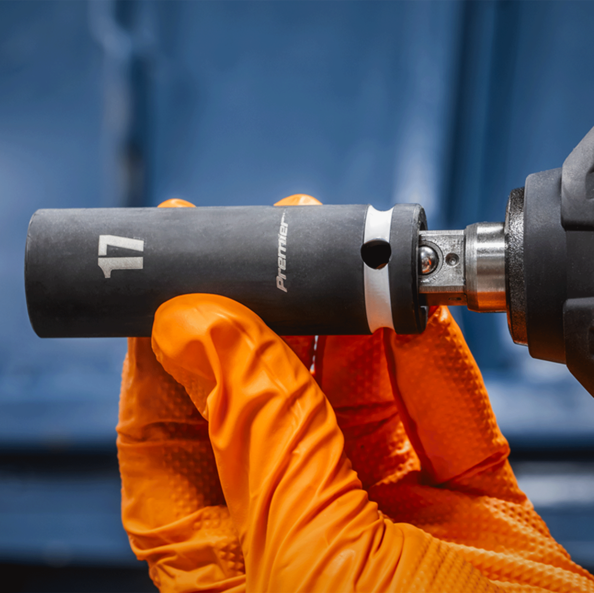 Sealey Premier Deep Impact Socket Set 1/2"Sq Drive 16pc