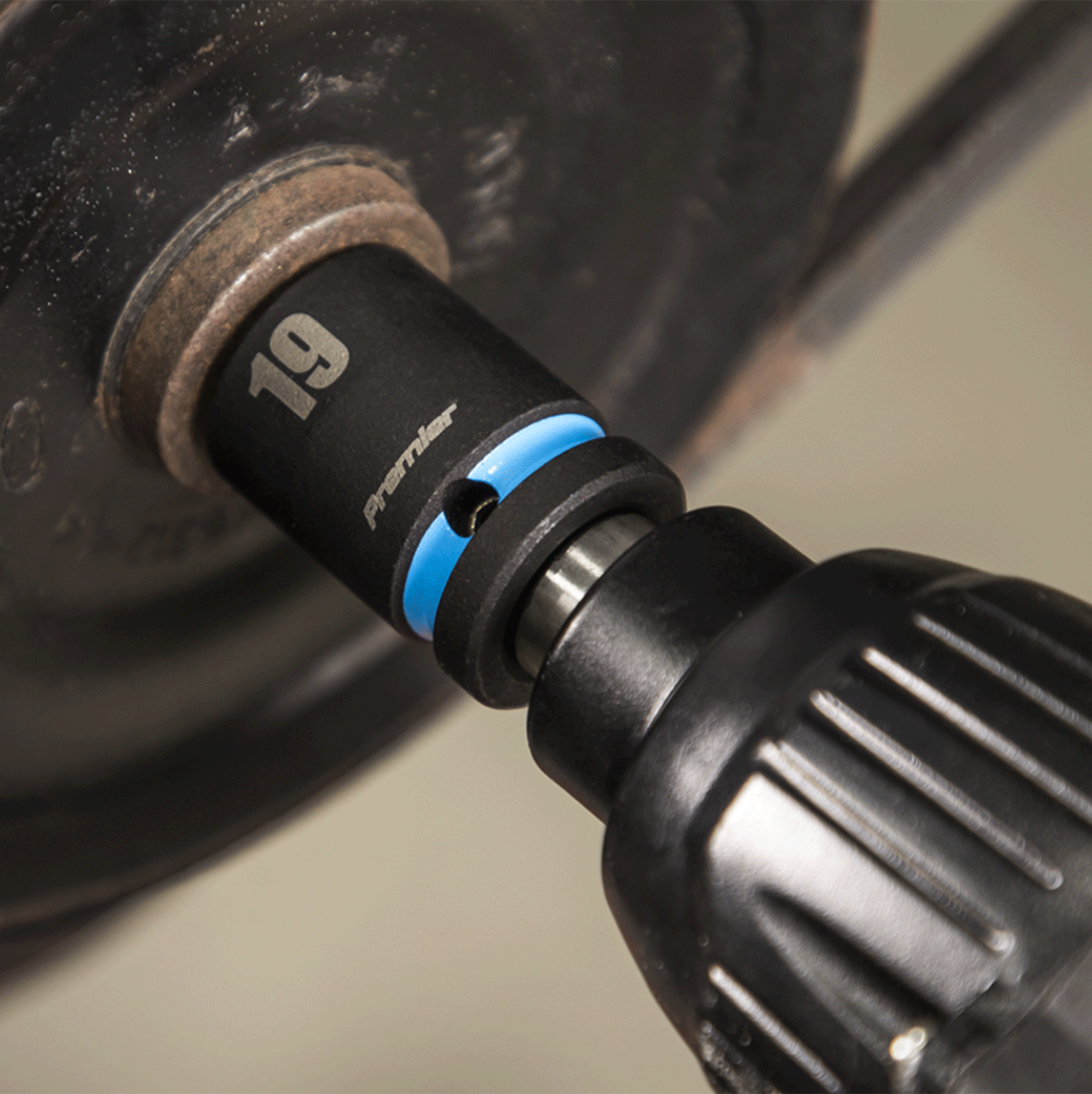 Sealey Premier Impact Socket Set 1/2"Sq Drive 34pc