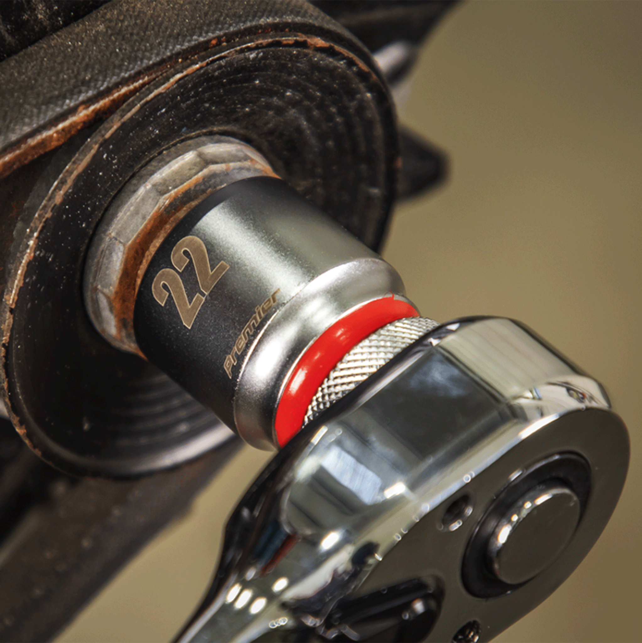 Sealey Premier Platinum Socket Set 1/2"Sq Drive 13pc