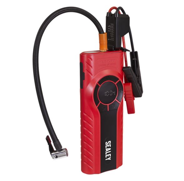 Sealey RS1200TI Jump Starter & Tyre Inflator 1200A 1