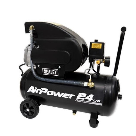 Sealey SAC2420A 24L Direct Drive Air Compressor 2hp 1