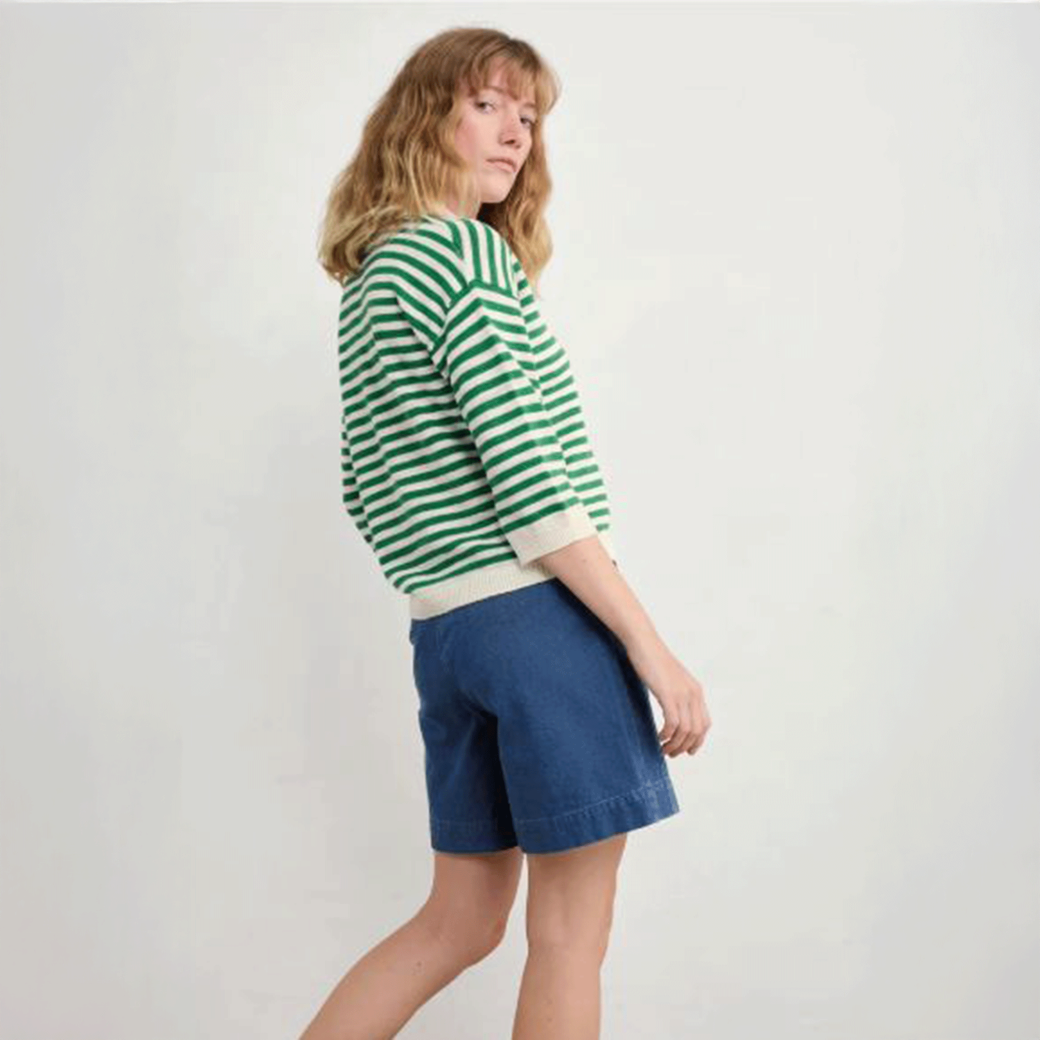 Seasalt Gwynver Jumper Mini Cornish Island Ecru