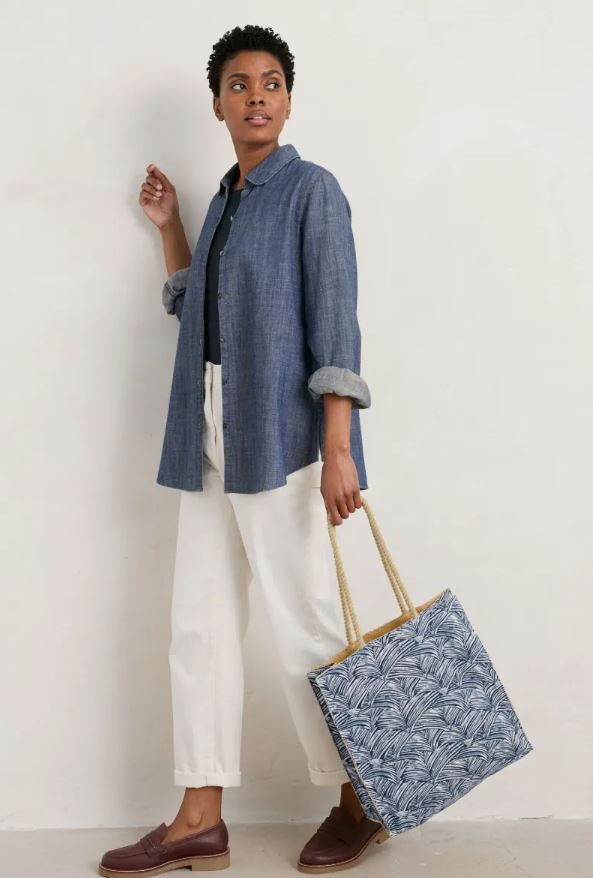 Seasalt Kitchen Bag Carved Wave Quay 3