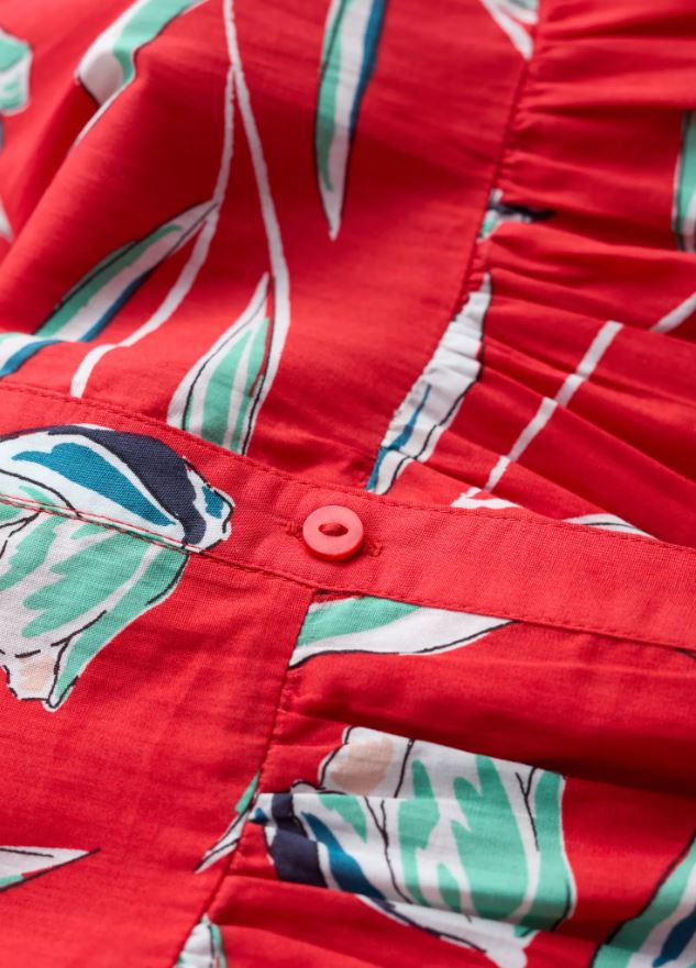 Seasalt Shale Way Sleeveless Dress Painted Tuli4s Tomato 1