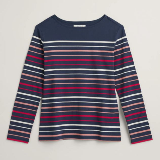 Seasalt Women's Sailor Shirt Falmouth Shore Shade Wild Berry 2