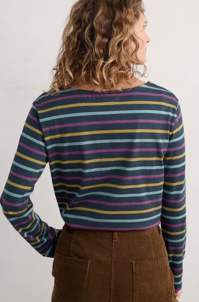 Seasalt Women's Sailor Shirt Maritime Aniseed 2