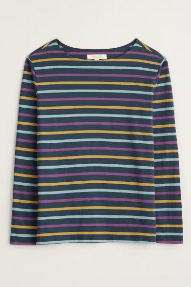 Seasalt Women's Sailor Shirt Maritime Aniseed 5