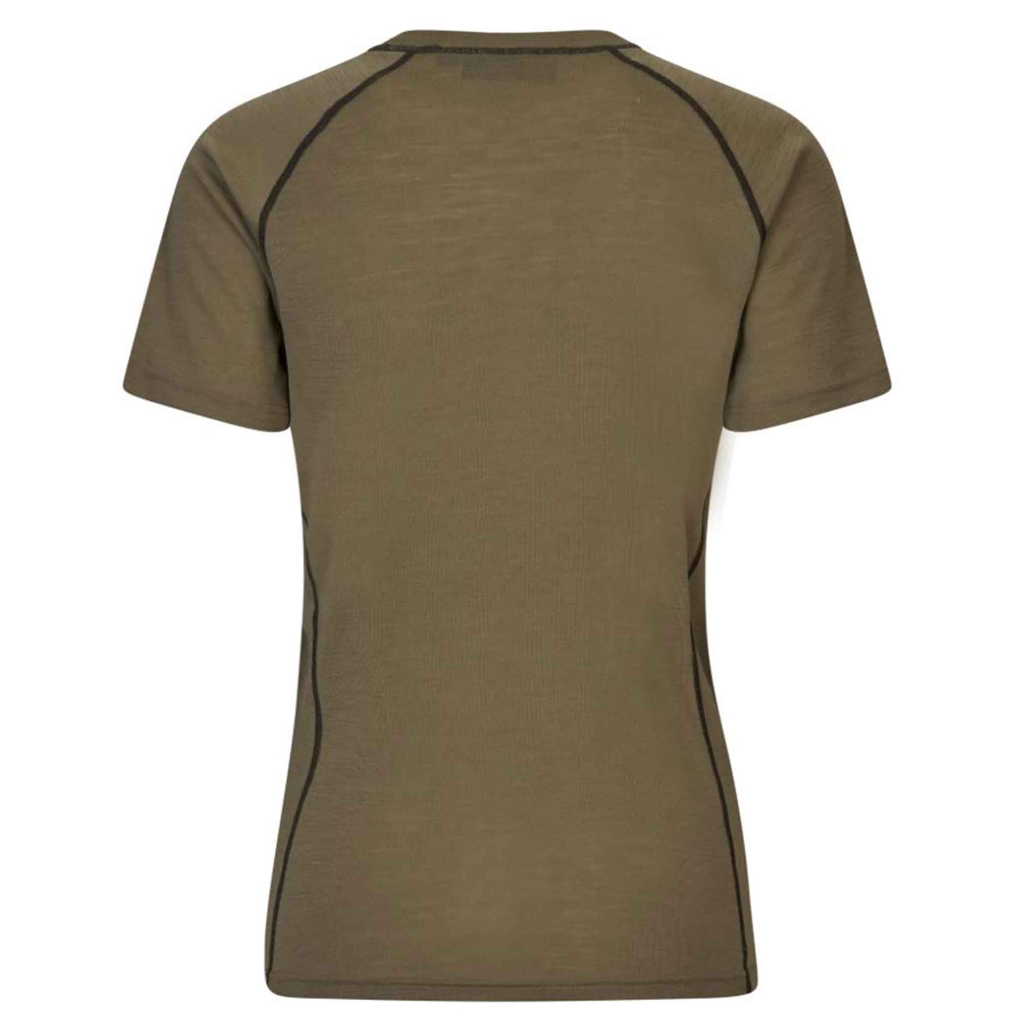 Seeland Apex Apia Ladies Merino T-Shirt Covert Green