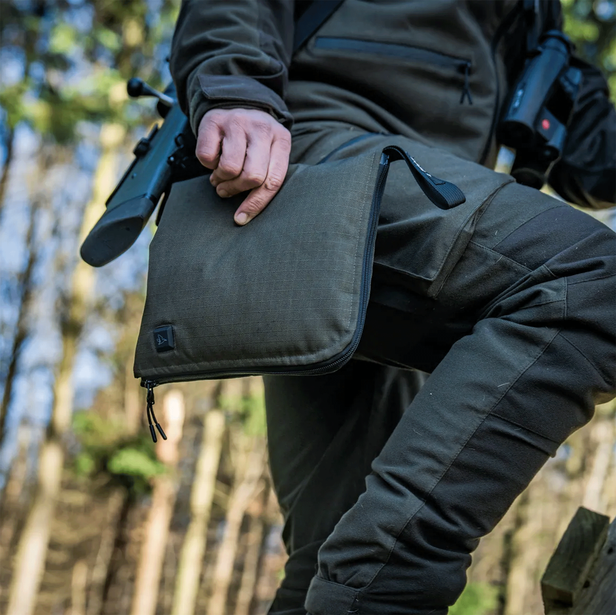 Seeland Celsius Heat Seat Pad Pine Green