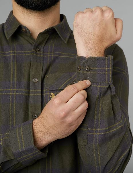 Seeland Highseat Long Sleeve Shirt Dark Olive 3