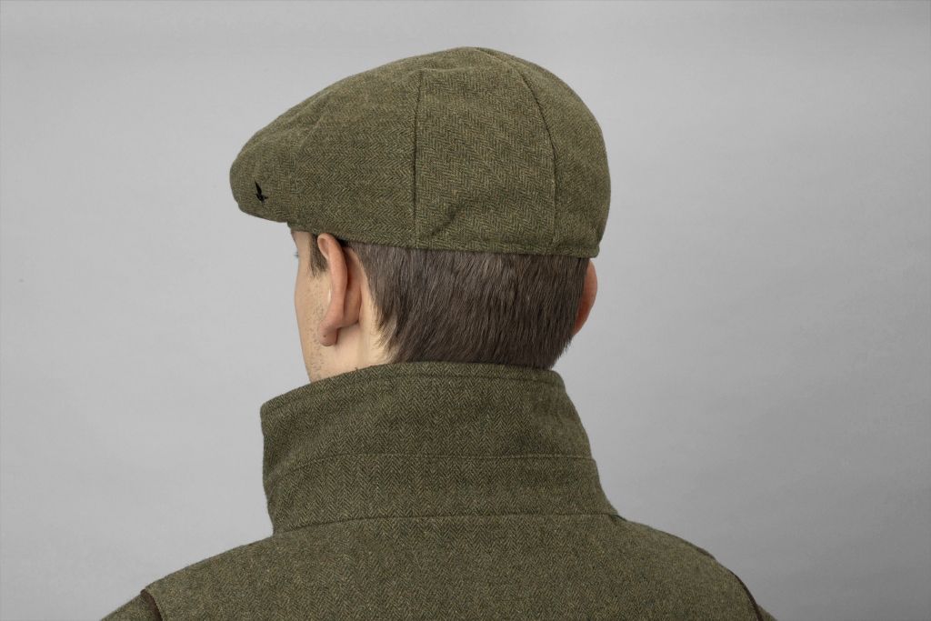 Seeland Hillside Sixpence Flat Cap Moss Green 5
