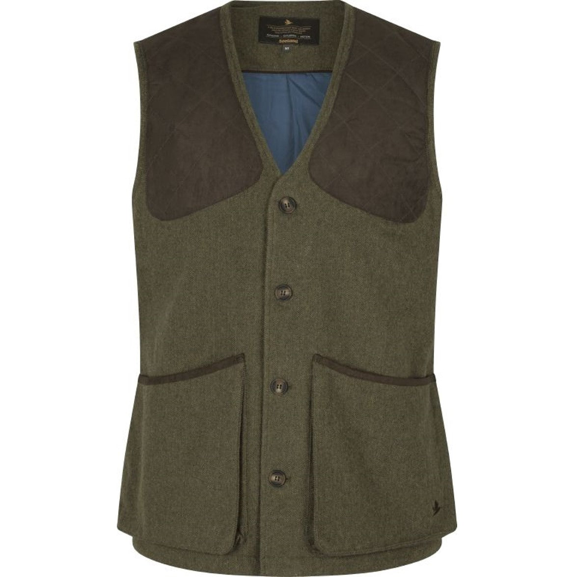 Seeland Hillside Waistcoat Moss Green 3