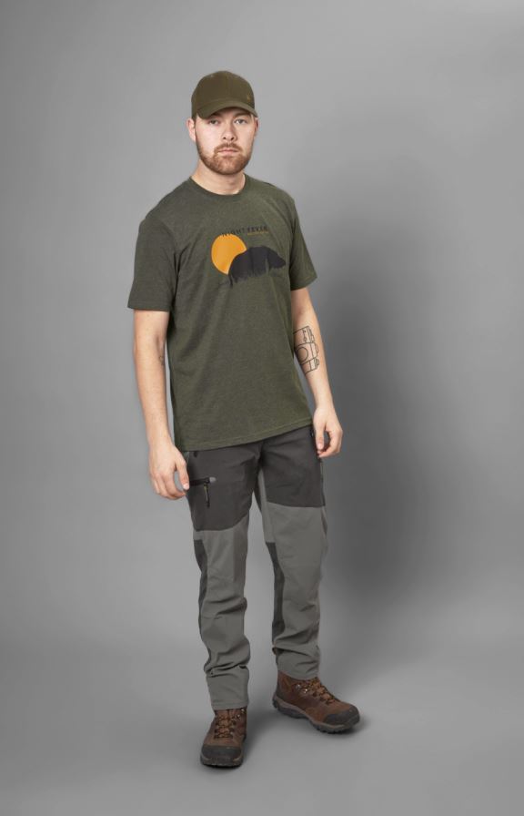 Seeland Night Fever T-Shirt Pine Green Melange 4