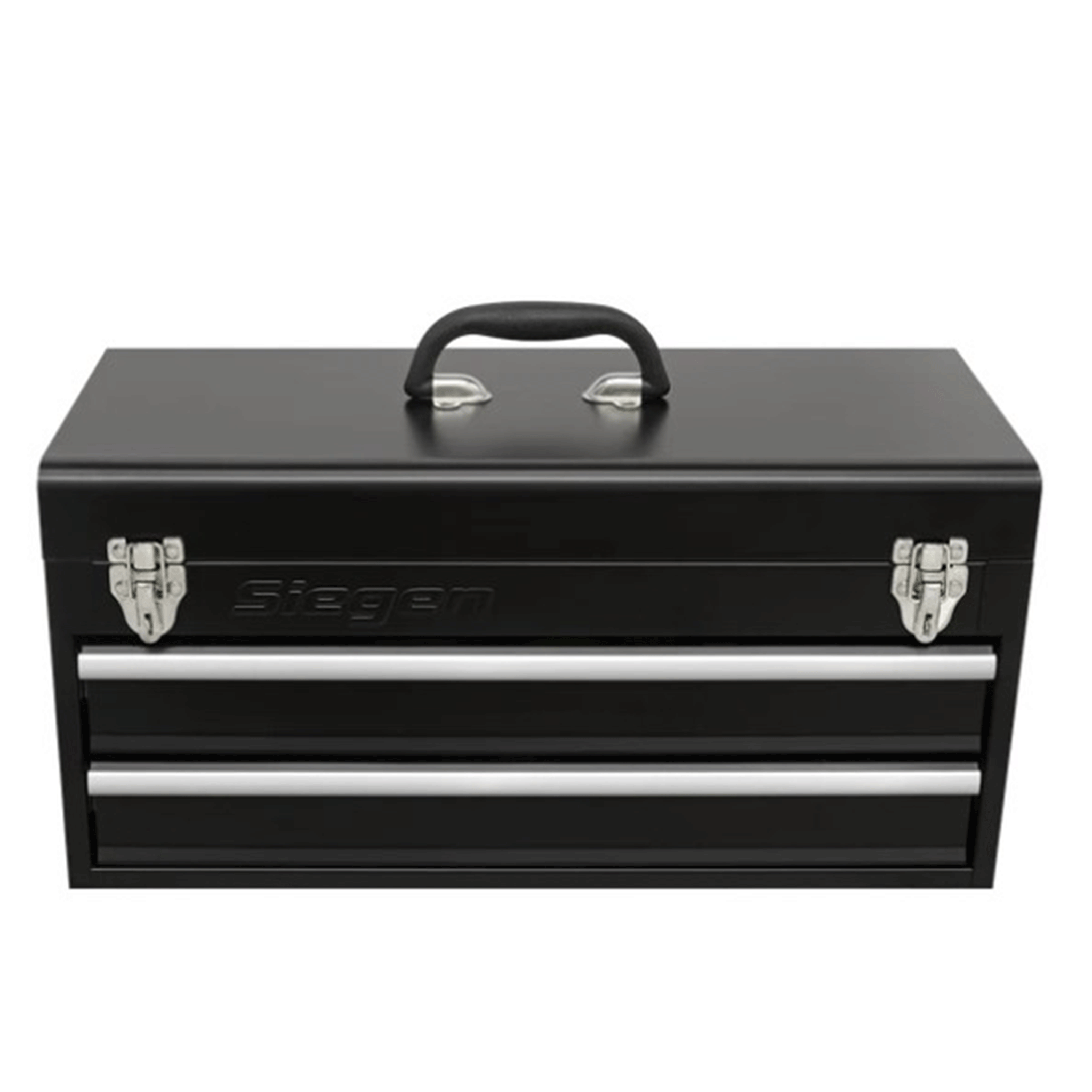 Siegen 2 Drawer Portable Tool Chest with 90pc Tool Kit S01055