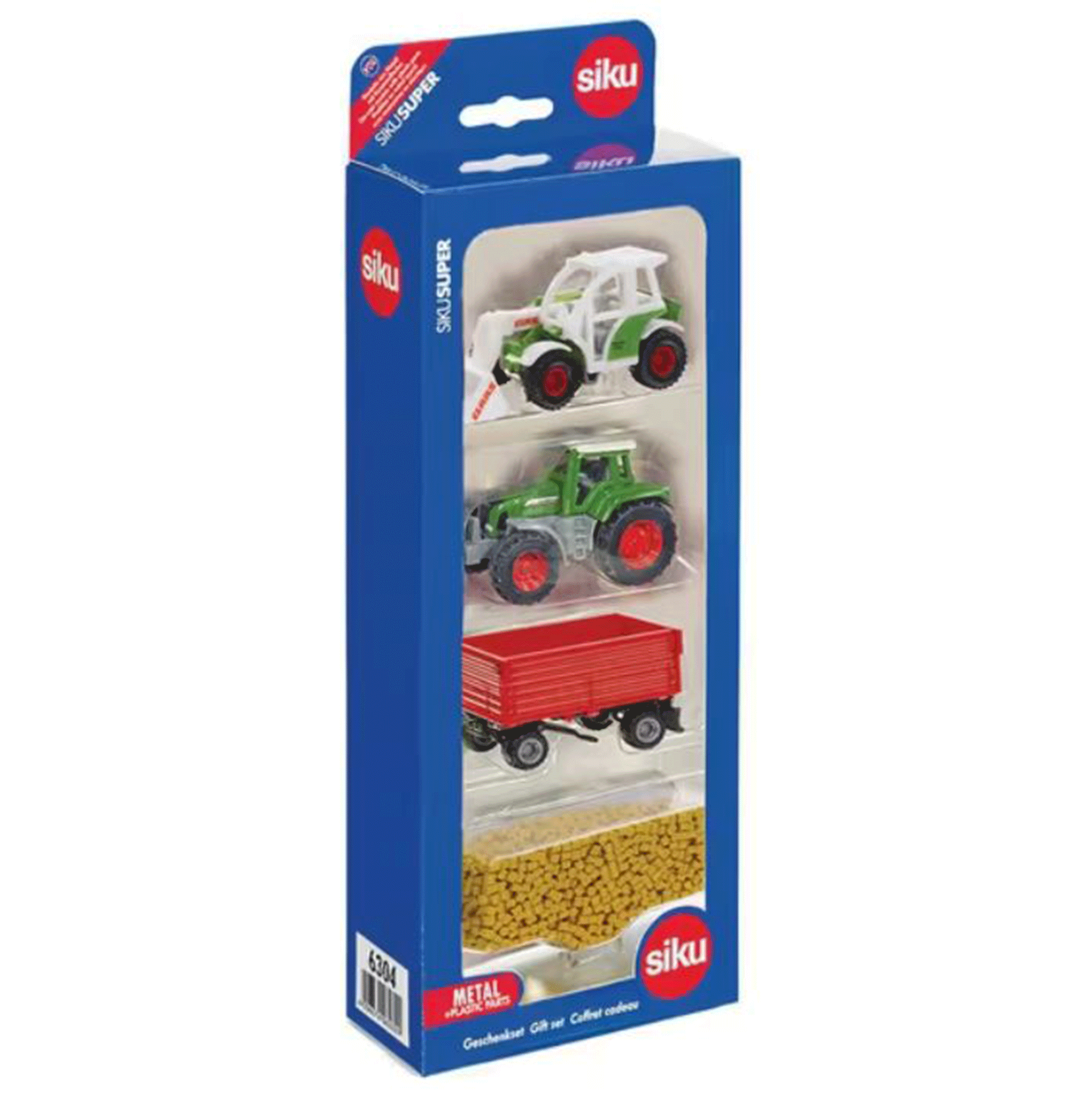 Siku 4 Piece Farm Model Gift Set 1:87 Scale