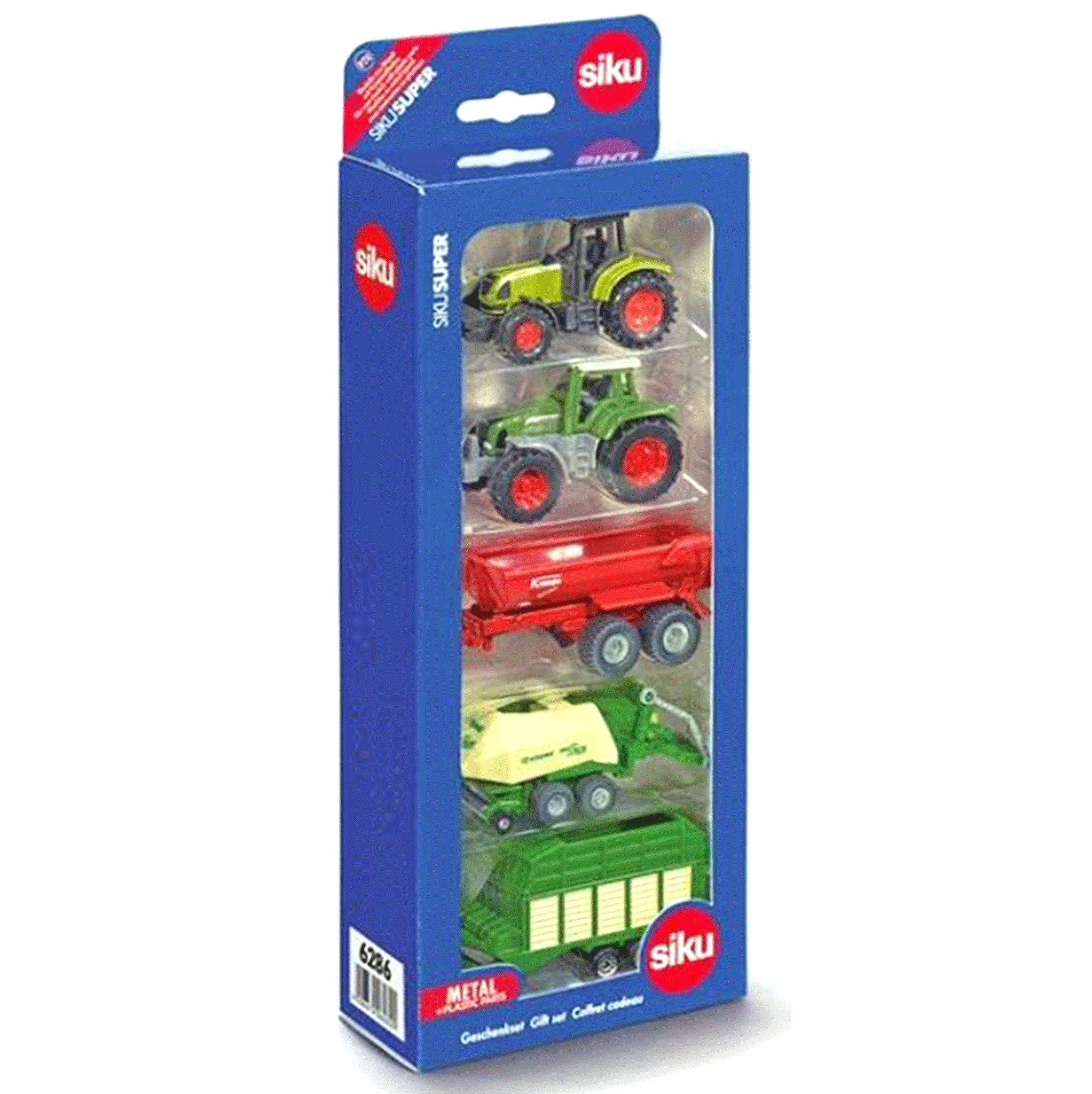 Siku 5 Piece Farm Model Gift Set 1:87 Scale