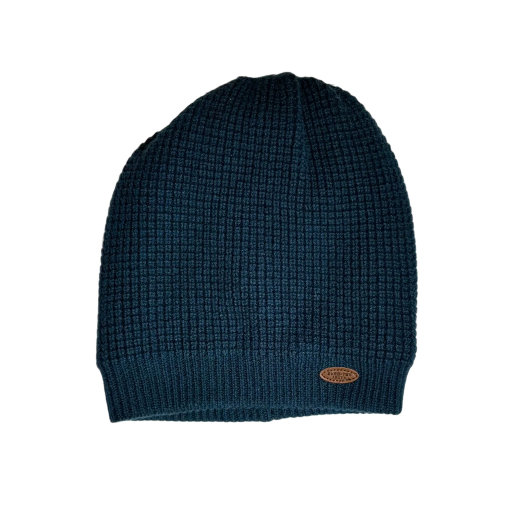 Skee-Tex Merino Wool Beanie Moss Blue 1
