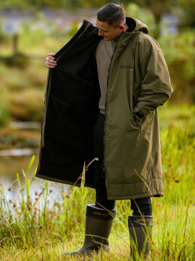 Skee-Tex Waterproof Cozee Coat Olive 5