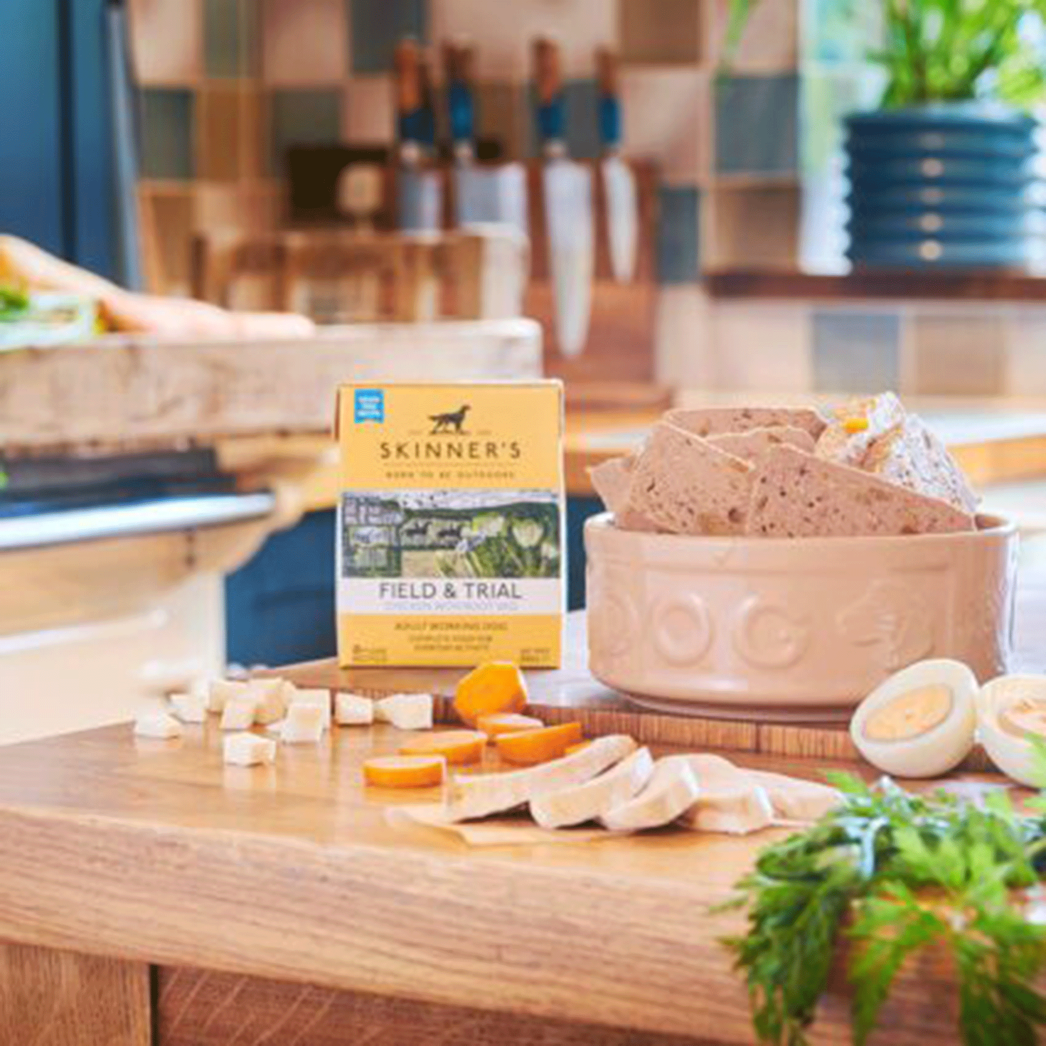 Skinner's Field & Trial Adult Chicken and Root Veg Wet Food