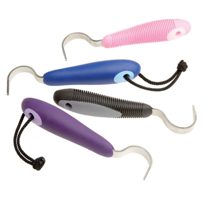 Soft touch hoof pick