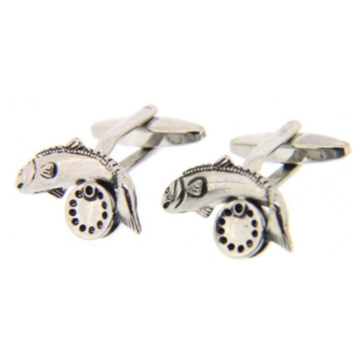 Soprano Fish & Reel Cufflinks 1