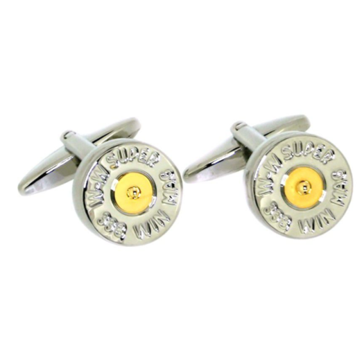 Soprano Gun Cartridge Country Cufflinks 1