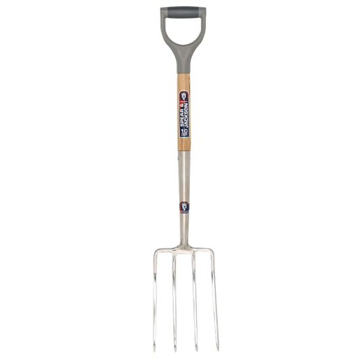 Spear & Jackson 1560SF Neverbend Stainless Steel Digging Fork 1