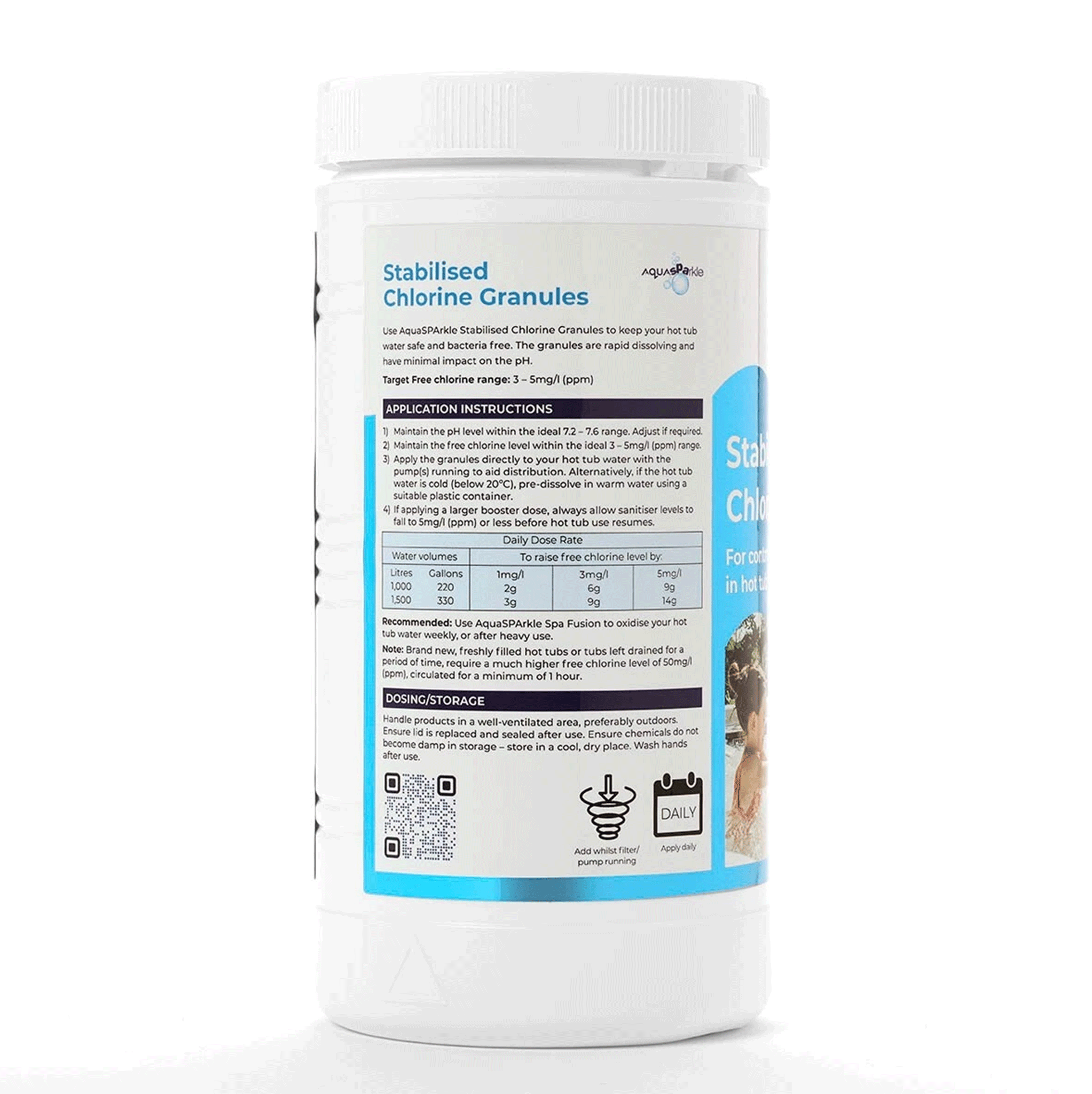 AquaSPArkle Stabilised Chlorine Granules