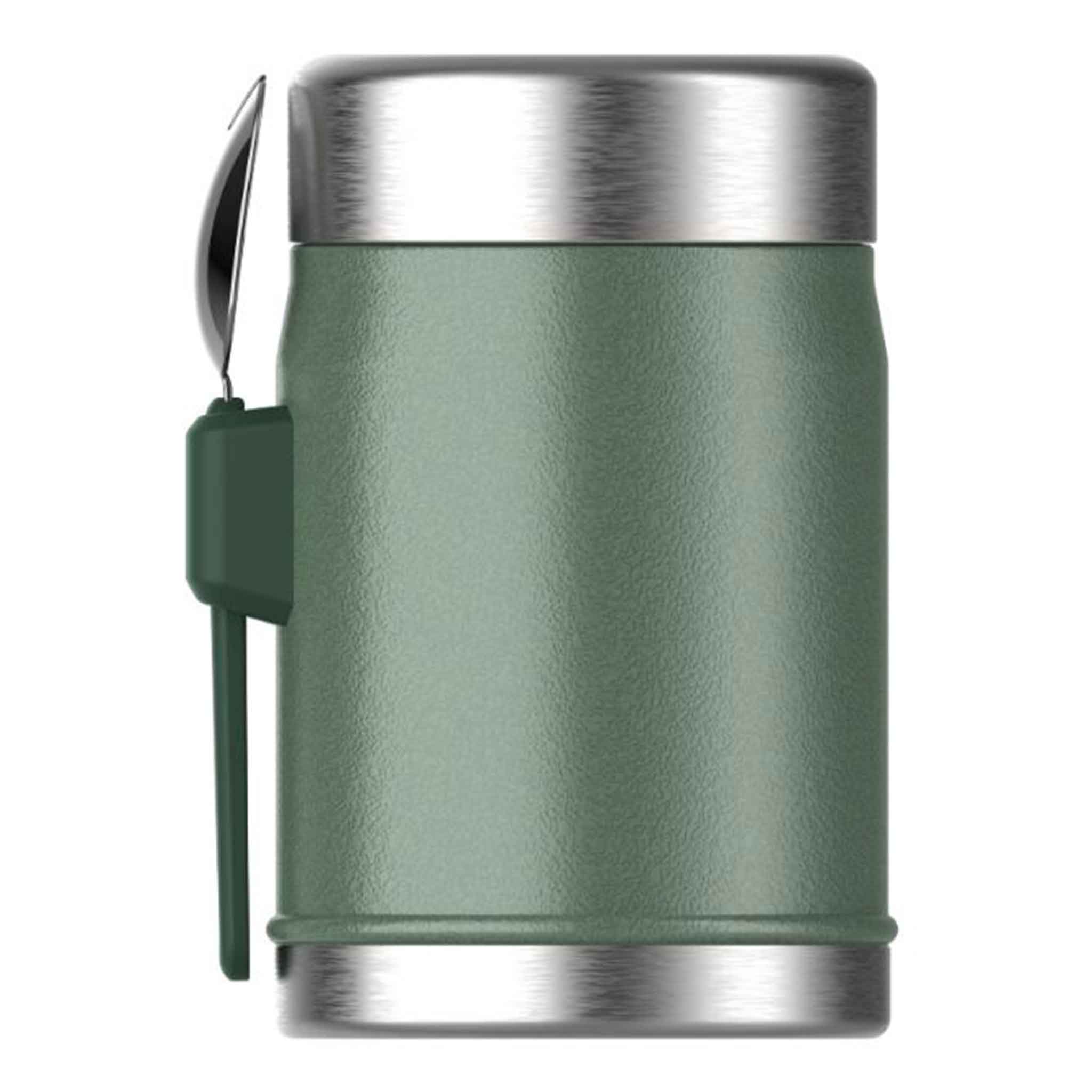 Stanley-Classic-Legendary-Food-Jar-+-Spork-0.4L-Hammertone-Green-2