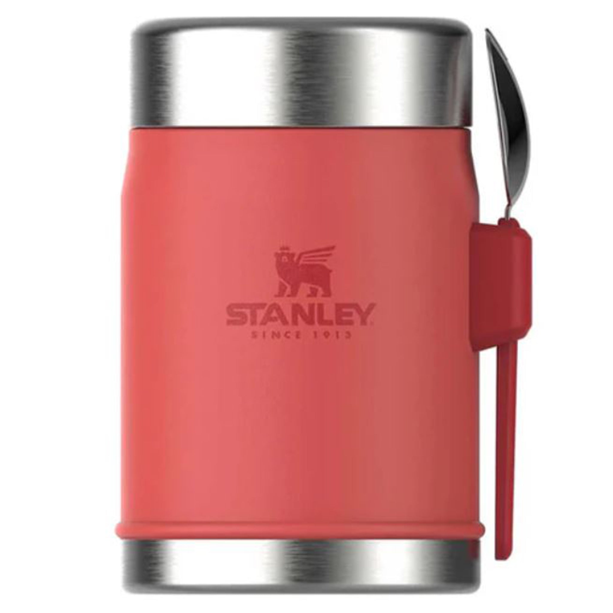 Stanley Classic Legendary Food Jar + Spork 0.4L Hot Coral 1
