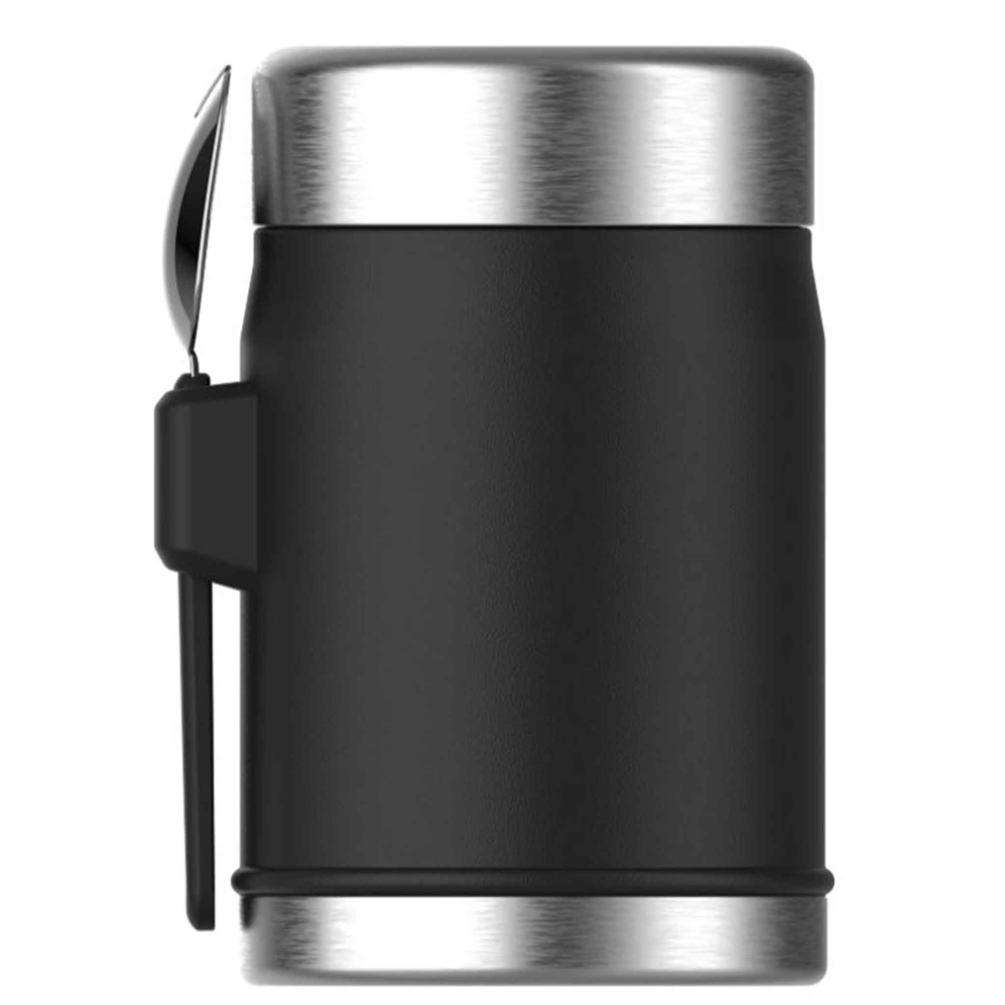 Stanley-Classic-Legendary-Food-Jar-+-Spork-0.4L-Matte-Black-Pebble-2