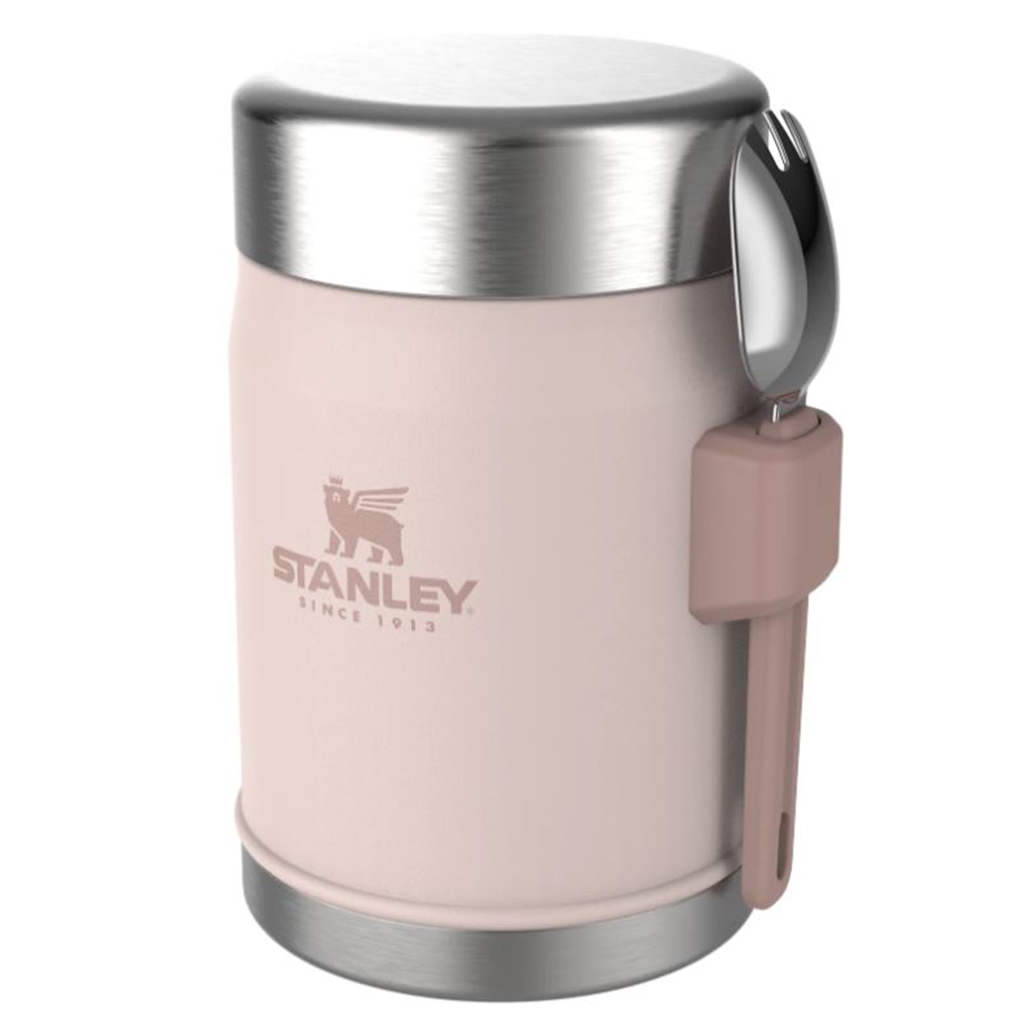 Stanley Classic Legendary Food Jar + Spork 0.4L Rose Quartz 2
