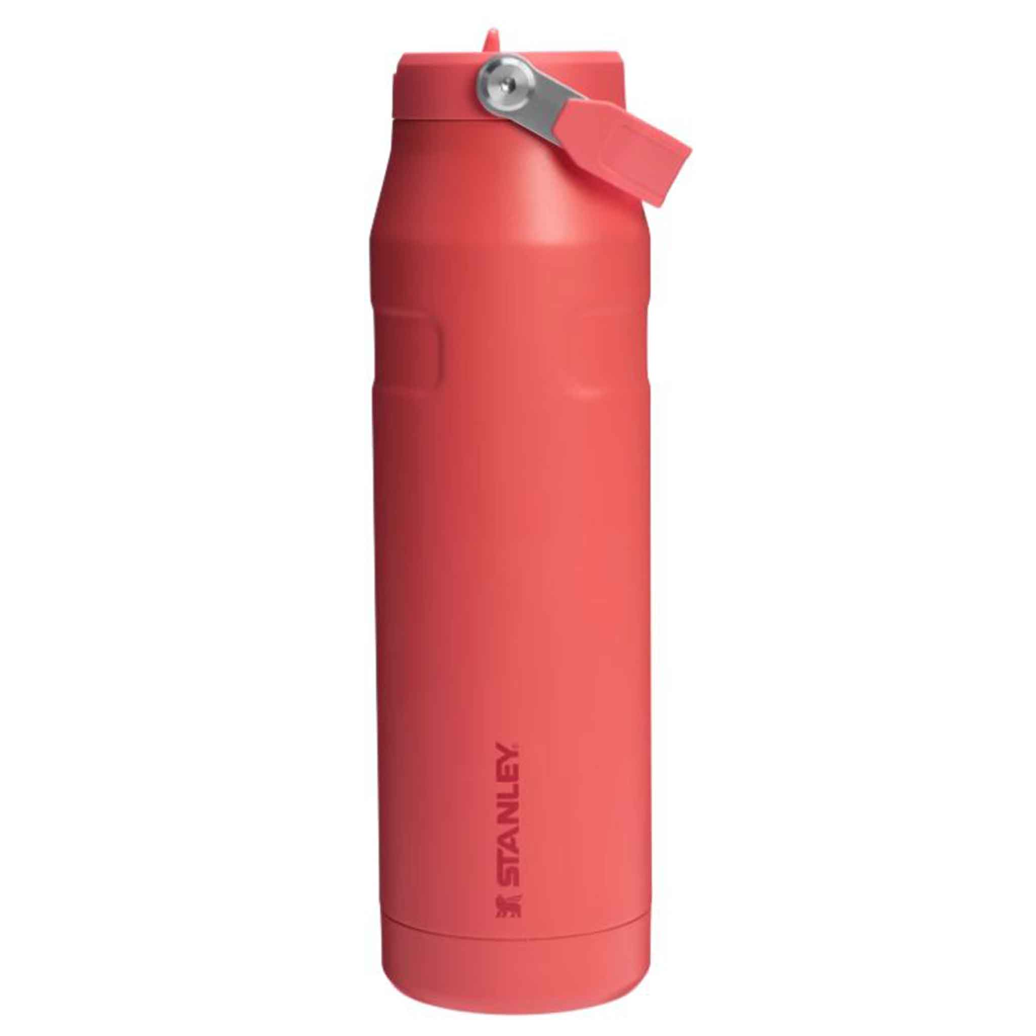 Stanley IceFlow Flip Straw 2.0 Water Bottle 36 Oz - Insulated Stainless Steel, Lightweight, Leak-Resistant, Built-in Straw (Pomelo)