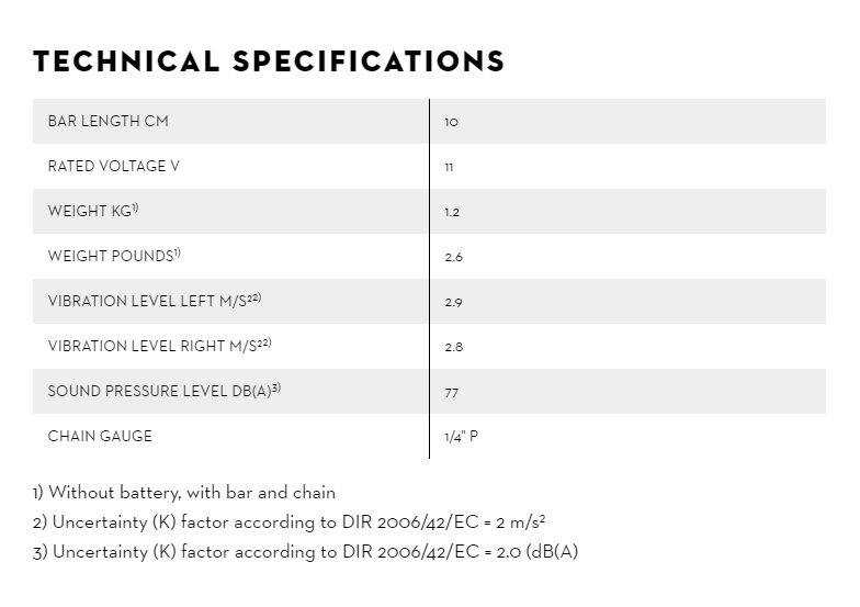 Stihl GTA 26 Cordless Garden Pruner 2