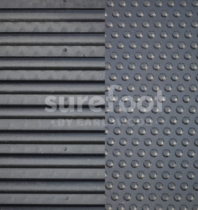 Surefoot 17mm Bubbletop Rubber Stable Mat (6ft x 4ft) 2