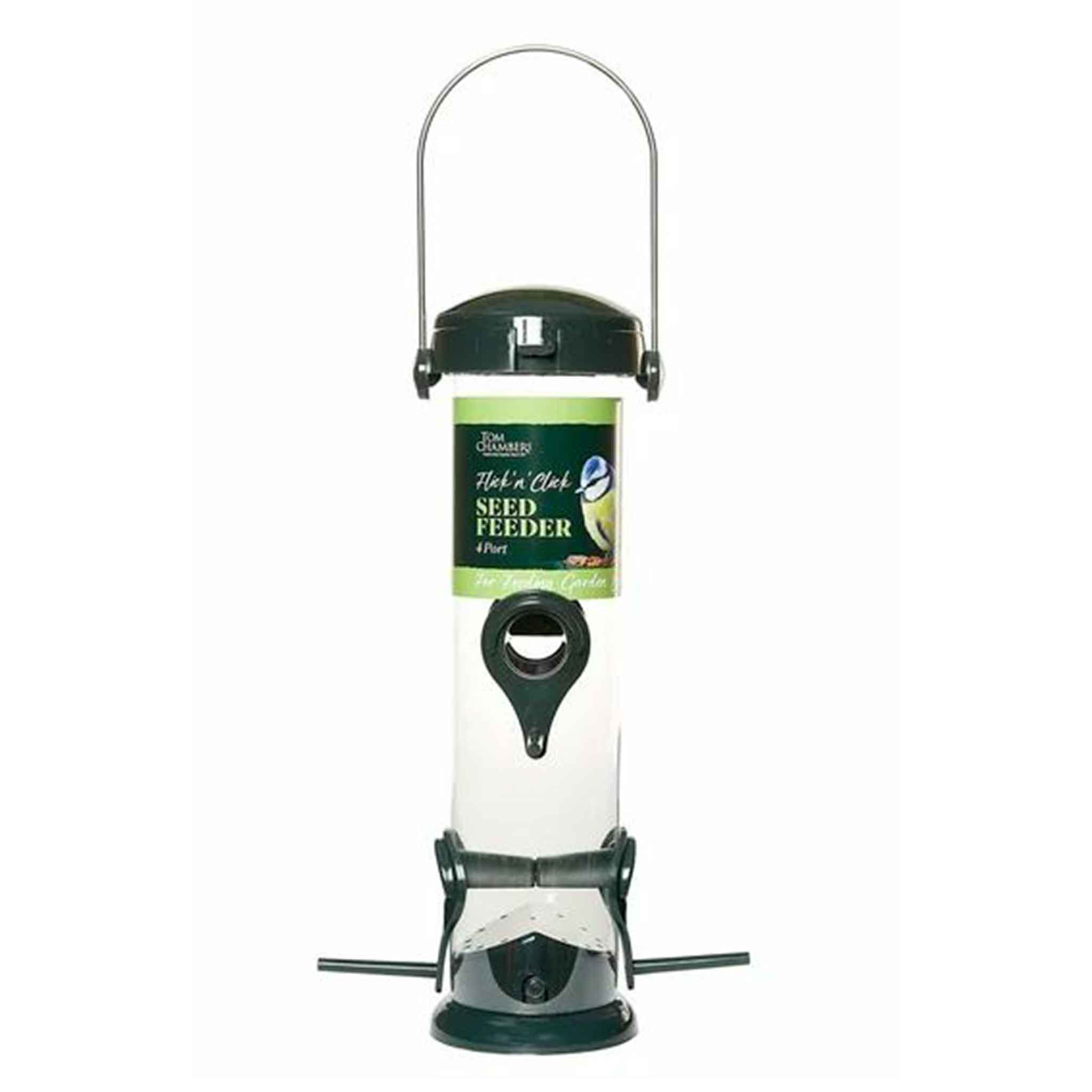 Tom Chambers Flick 'n' Click 4 Port Seed Feeder
